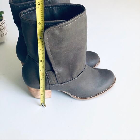 NEW Sbicca Vintage Snap Side Western Bootie Taupe SZ 7.5 - Picture 6 of 12